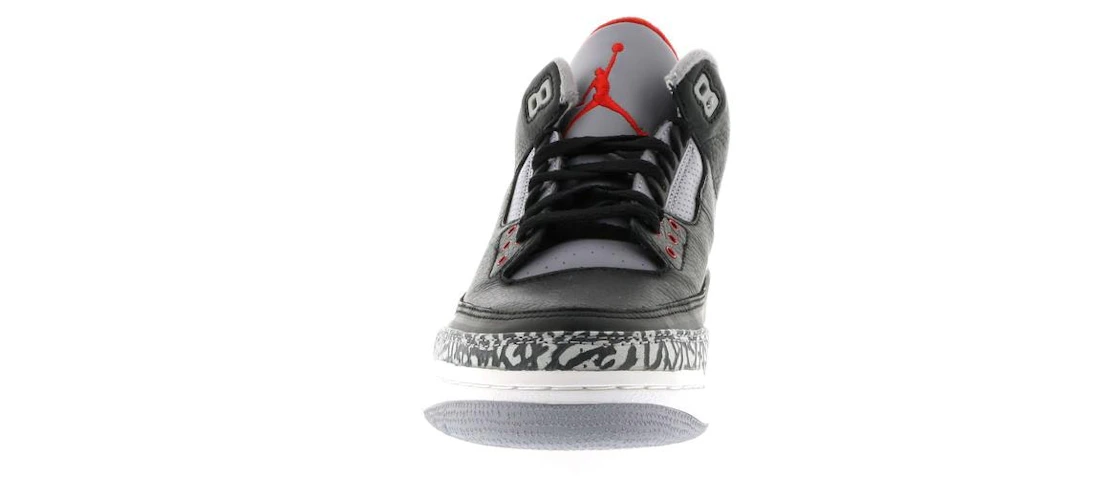 Vue 8 de Jordan 3 Retro Black Cement (2001)