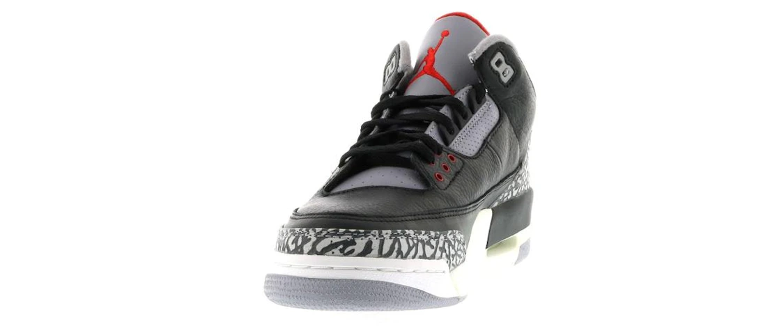 Vue 9 de Jordan 3 Retro Black Cement (2001)