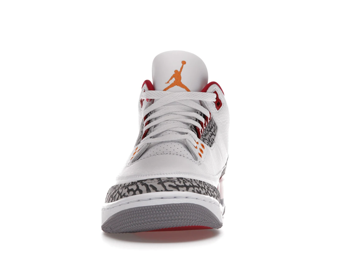 Vue 11 de Jordan 3 Retro Cardinal Red