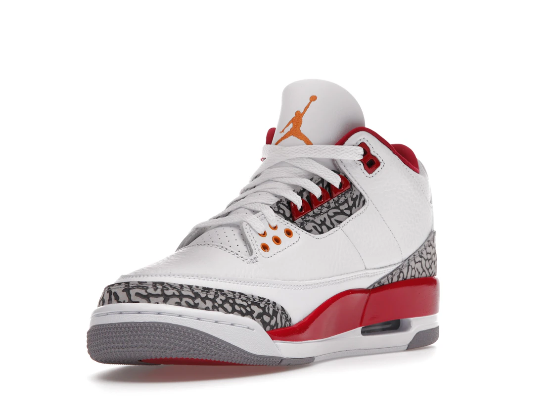 Vue 14 de Jordan 3 Retro Cardinal Red