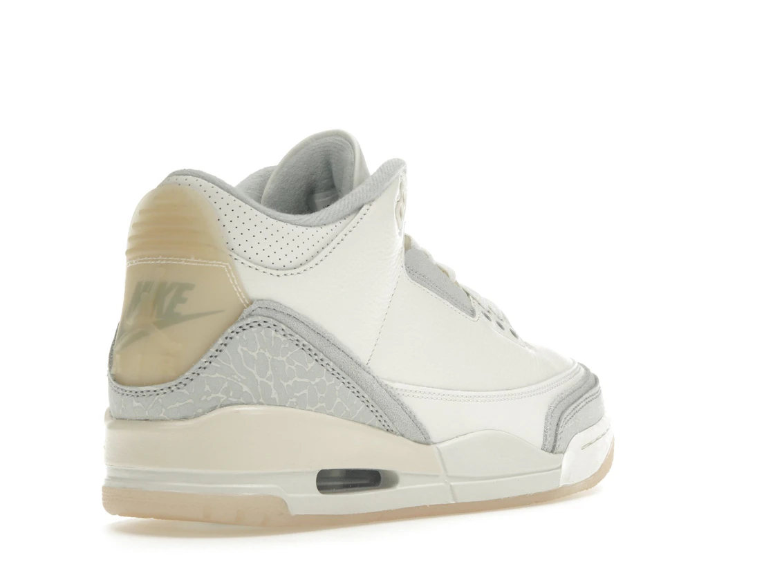 Vue 32 de Jordan 3 Retro Craft Ivory