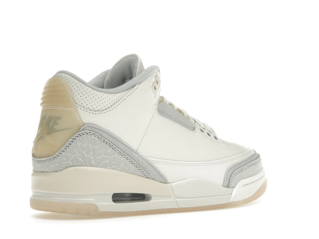 Vue 33 de Jordan 3 Retro Craft Ivory