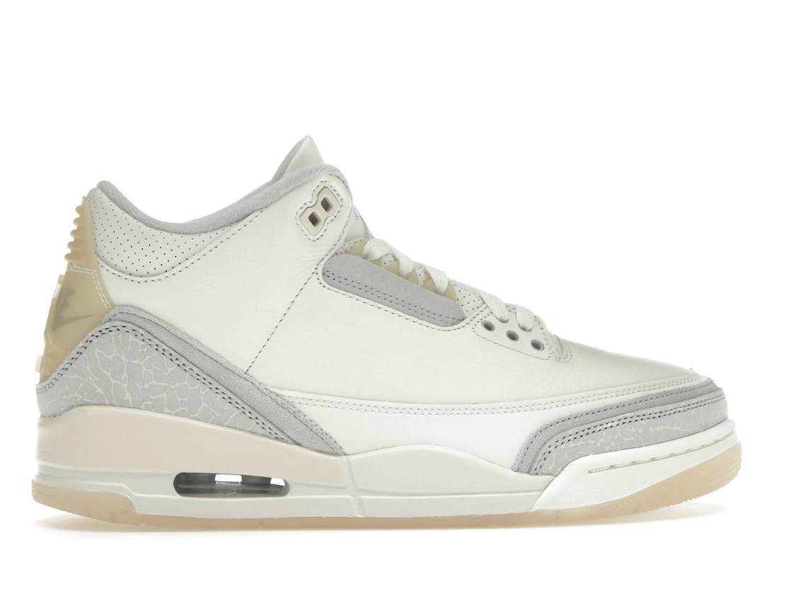 Vue 36 de Jordan 3 Retro Craft Ivory