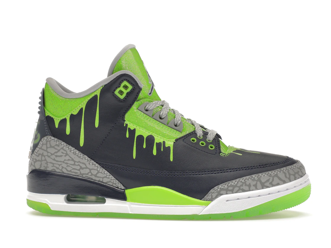 Vue 2 de Jordan 3 Retro Doernbecher Hugo