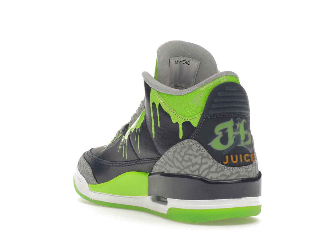 Vue 25 de Jordan 3 Retro Doernbecher Hugo