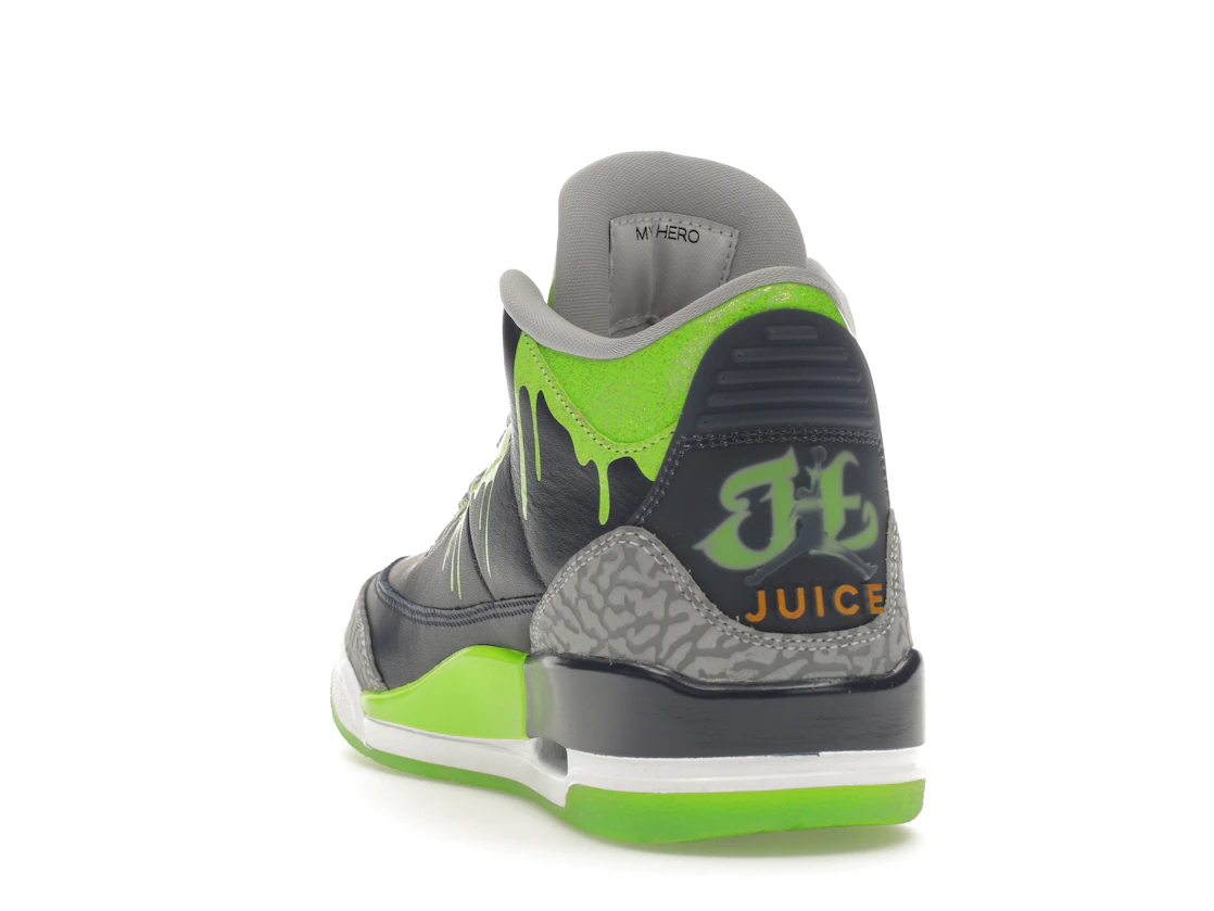 Vue 26 de Jordan 3 Retro Doernbecher Hugo