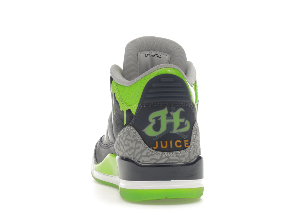 Vue 27 de Jordan 3 Retro Doernbecher Hugo