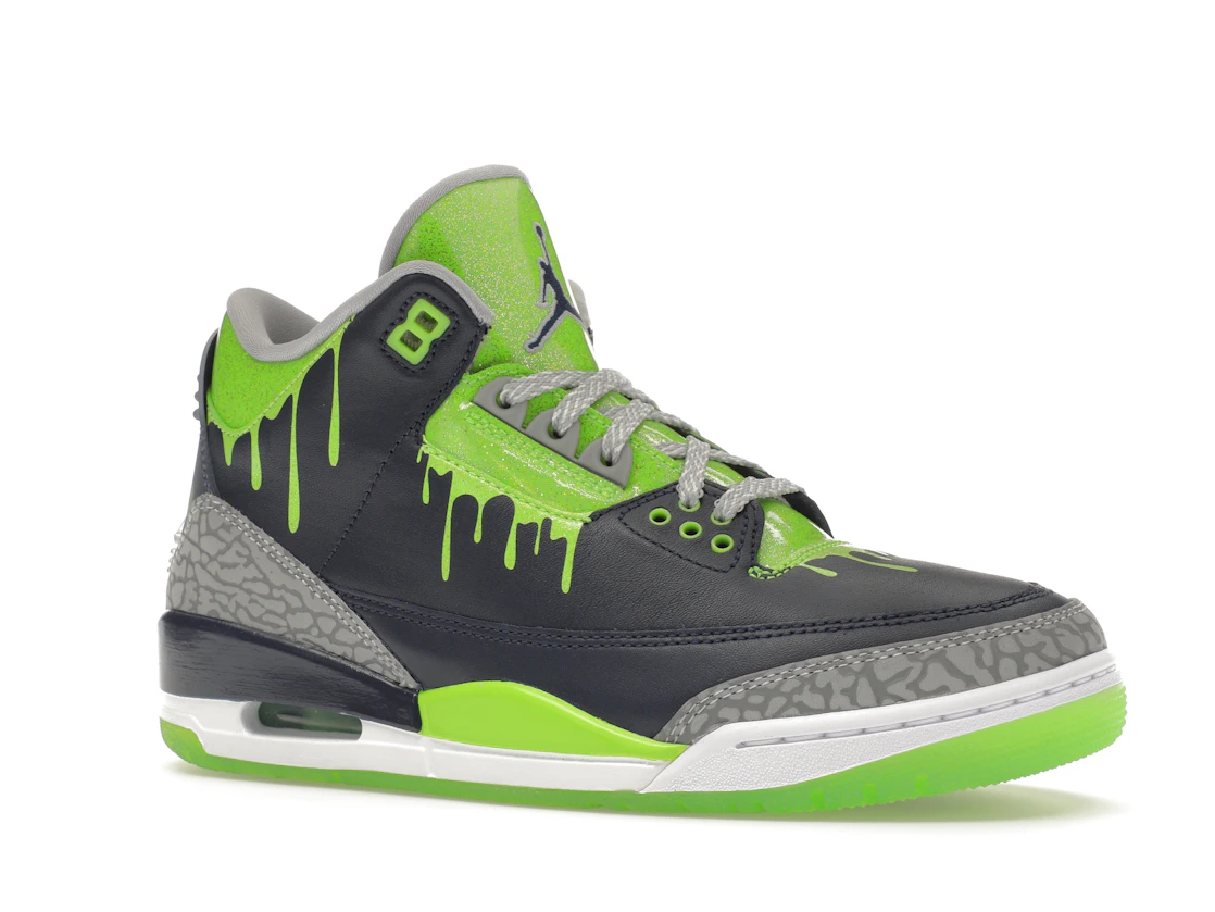 Vue 4 de Jordan 3 Retro Doernbecher Hugo