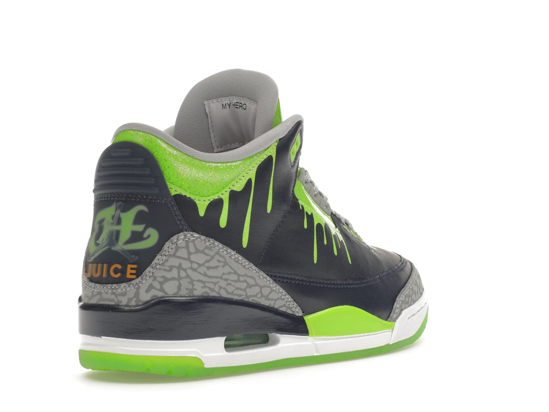 Vue 32 de Jordan 3 Retro Doernbecher Hugo