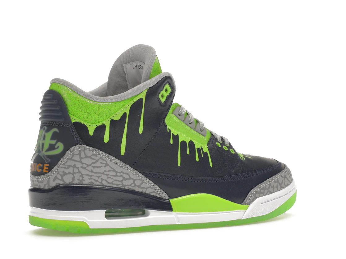 Vue 34 de Jordan 3 Retro Doernbecher Hugo