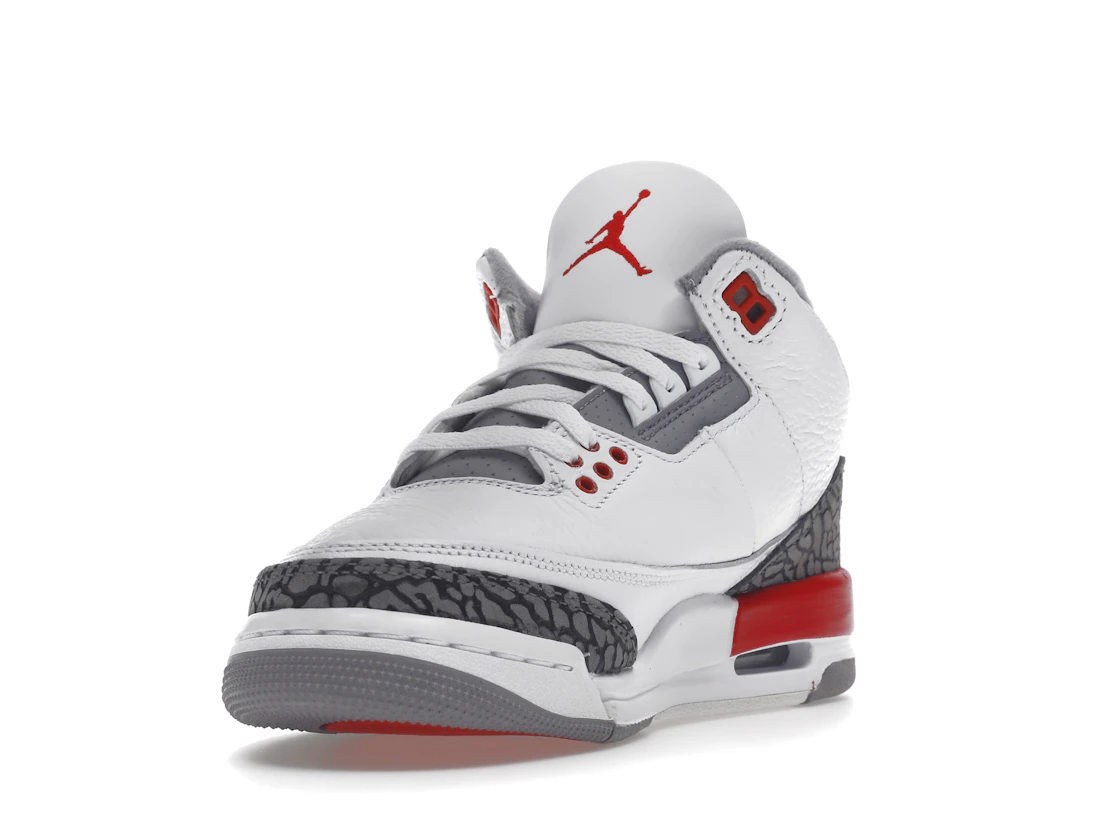 Vue 13 de Jordan 3 Retro Fire Red (2022) (GS)