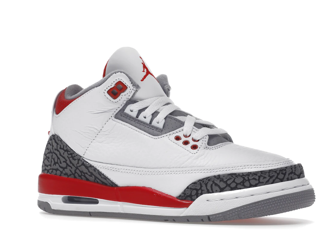 Vue 4 de Jordan 3 Retro Fire Red (2022) (GS)