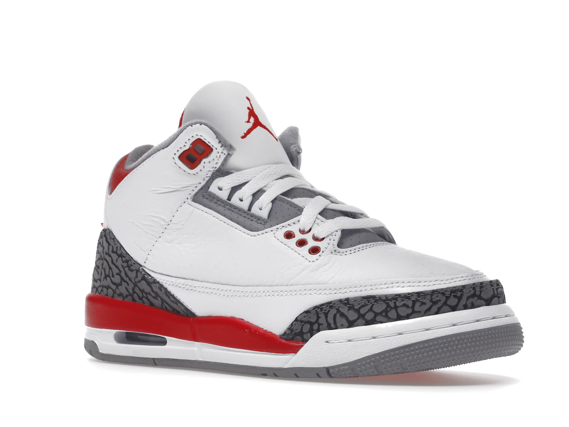 Vue 5 de Jordan 3 Retro Fire Red (2022) (GS)