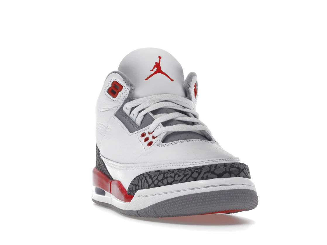 Vue 8 de Jordan 3 Retro Fire Red (2022) (GS)