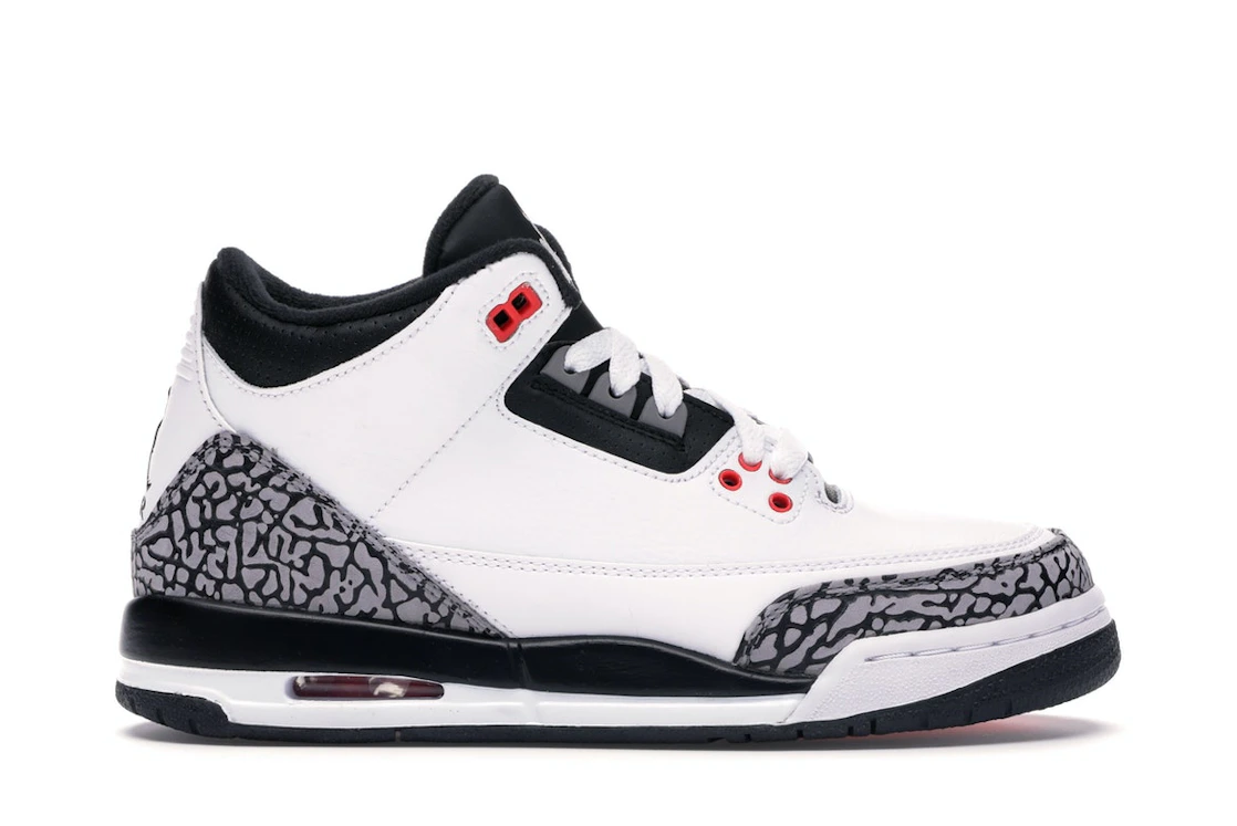 Vue 1 de Jordan 3 Retro Infrared 23 (GS)