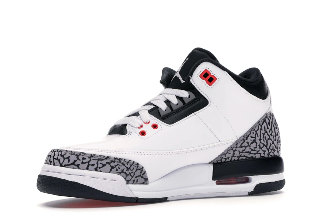 Vue 16 de Jordan 3 Retro Infrared 23 (GS)