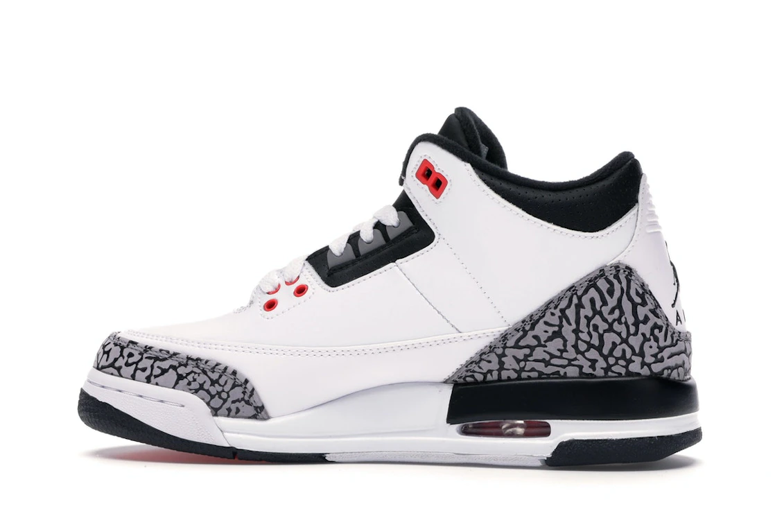 Vue 20 de Jordan 3 Retro Infrared 23 (GS)