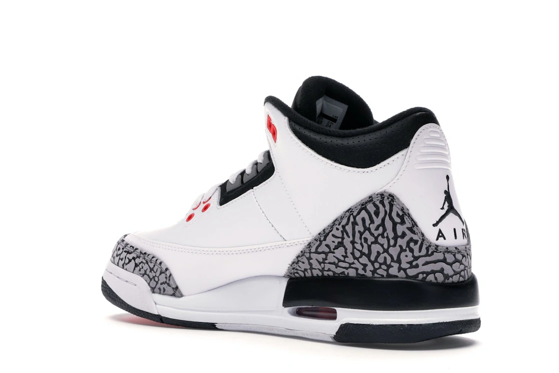 Vue 23 de Jordan 3 Retro Infrared 23 (GS)