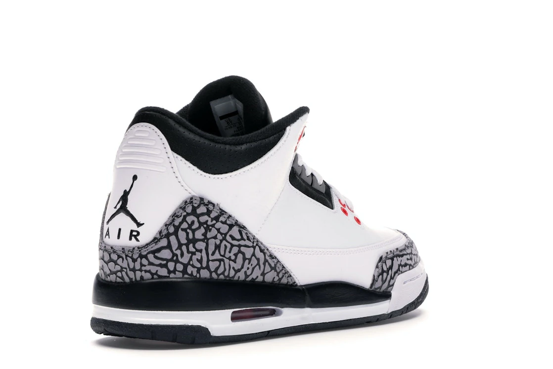 Vue 32 de Jordan 3 Retro Infrared 23 (GS)