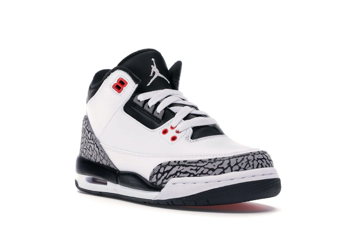 Vue 6 de Jordan 3 Retro Infrared 23 (GS)