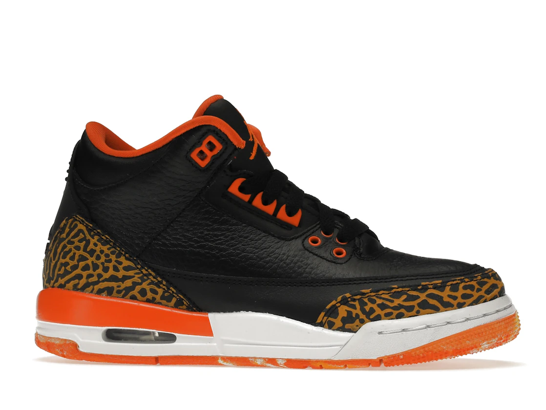 Vue 2 de Jordan 3 Retro Kumquat (GS)