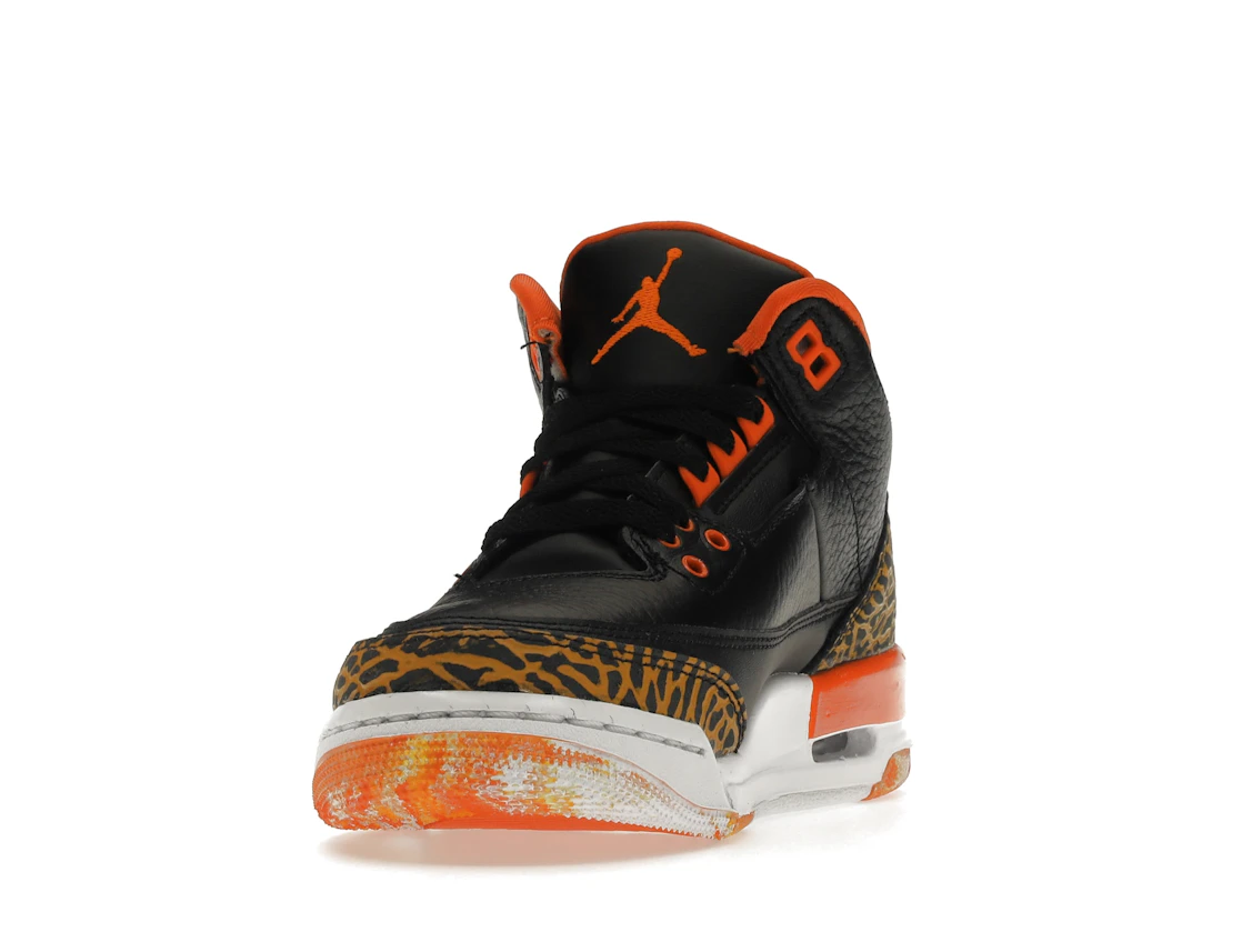 Vue 12 de Jordan 3 Retro Kumquat (GS)