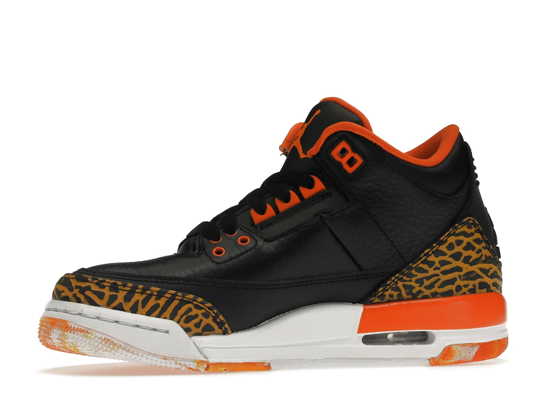 Vue 17 de Jordan 3 Retro Kumquat (GS)