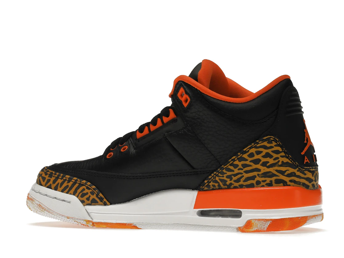 Vue 21 de Jordan 3 Retro Kumquat (GS)
