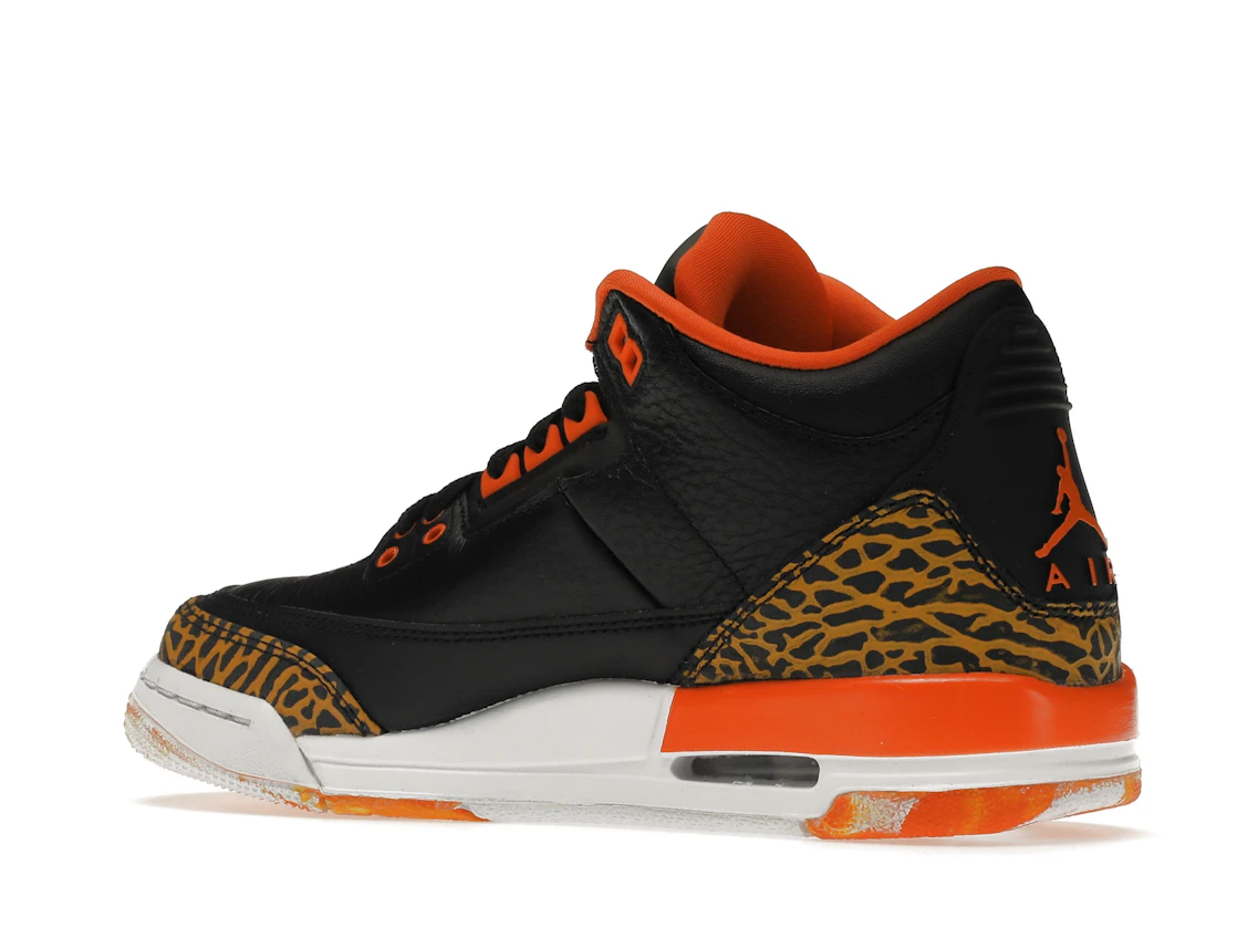 Vue 22 de Jordan 3 Retro Kumquat (GS)