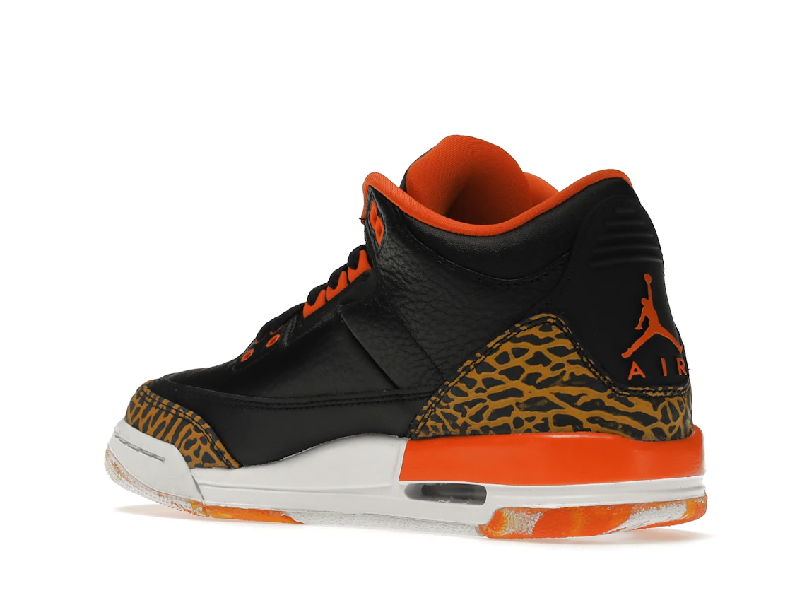 Vue 23 de Jordan 3 Retro Kumquat (GS)