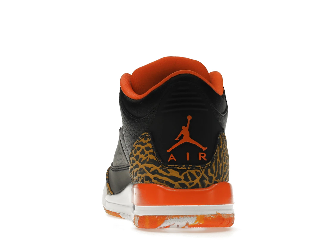 Vue 27 de Jordan 3 Retro Kumquat (GS)
