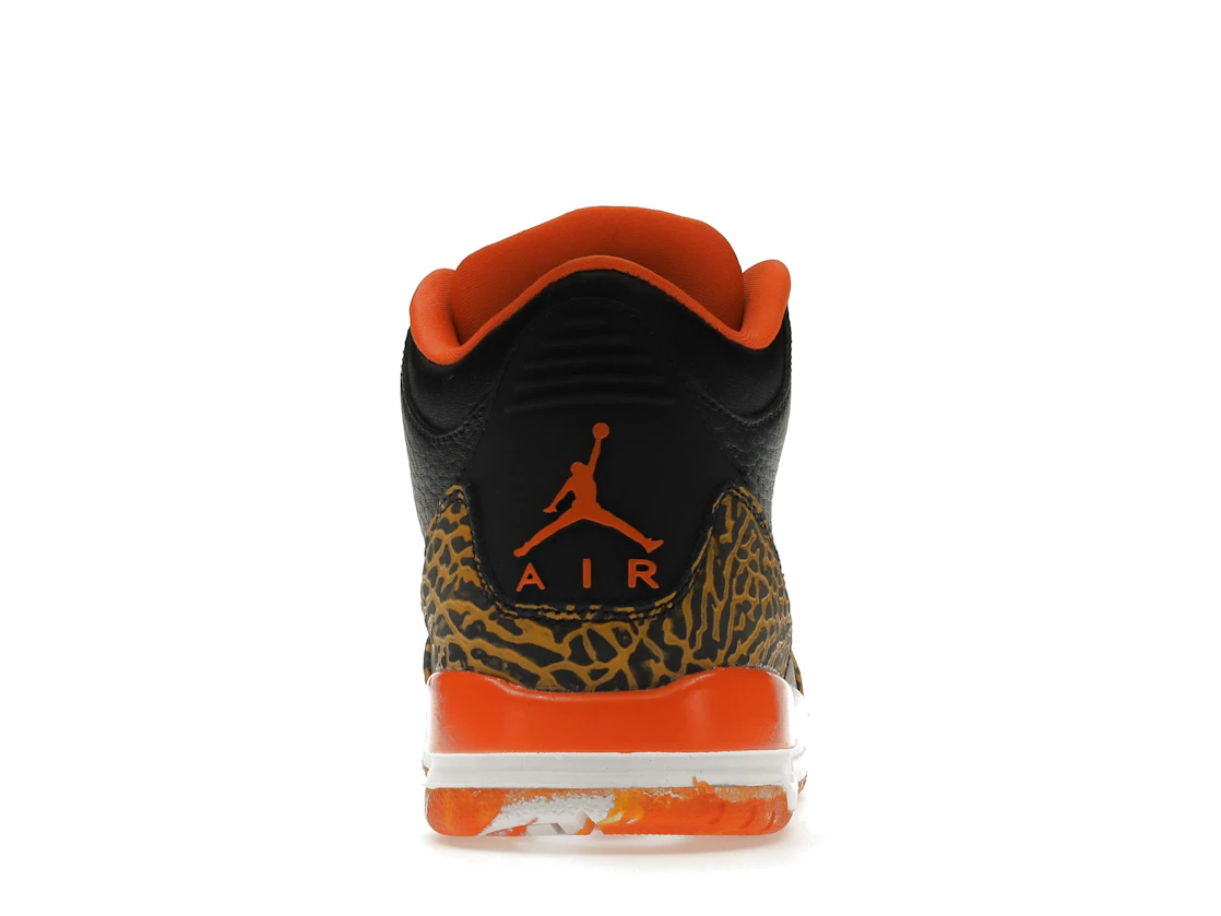 Vue 28 de Jordan 3 Retro Kumquat (GS)