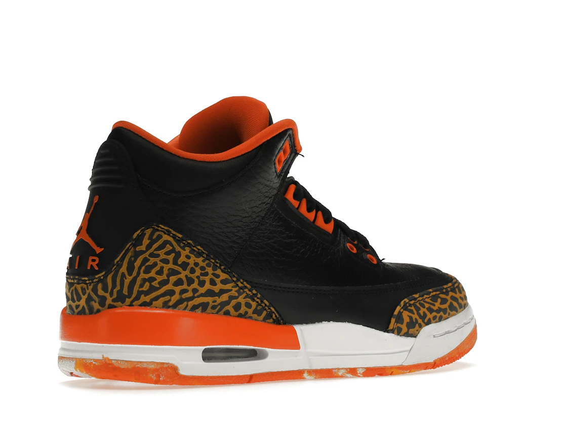 Vue 33 de Jordan 3 Retro Kumquat (GS)