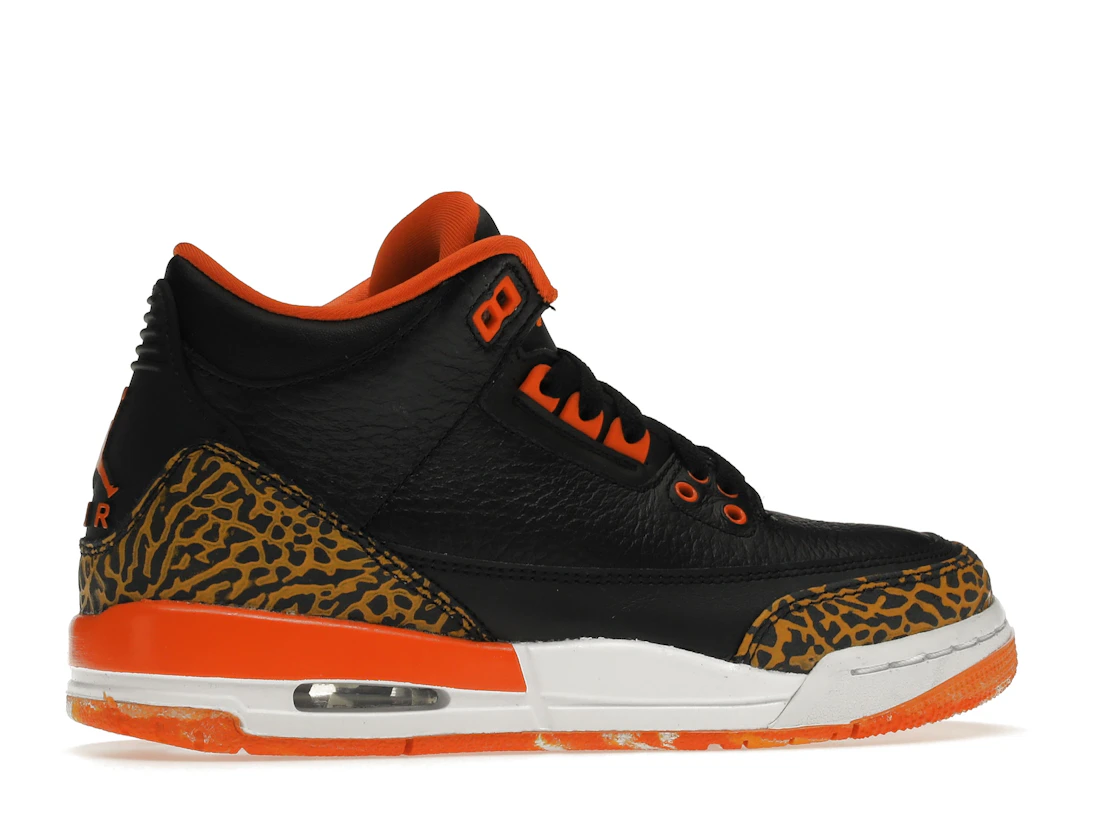 Vue 35 de Jordan 3 Retro Kumquat (GS)