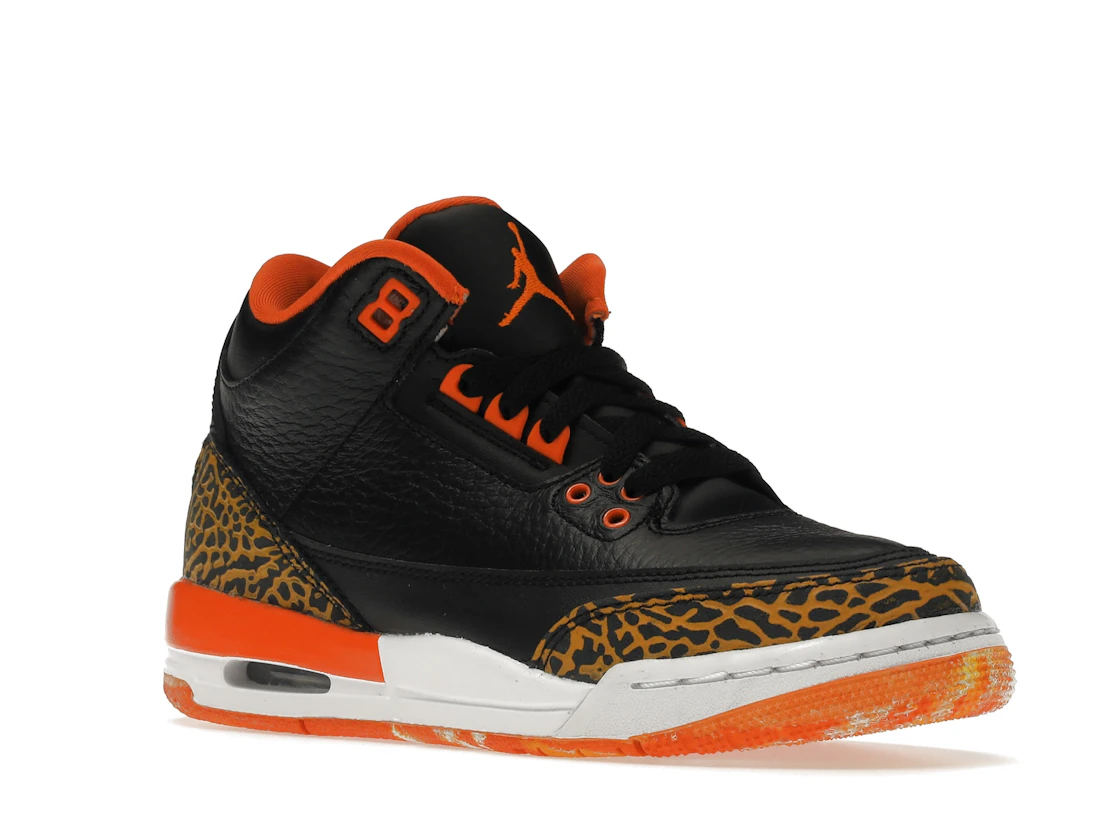 Vue 5 de Jordan 3 Retro Kumquat (GS)