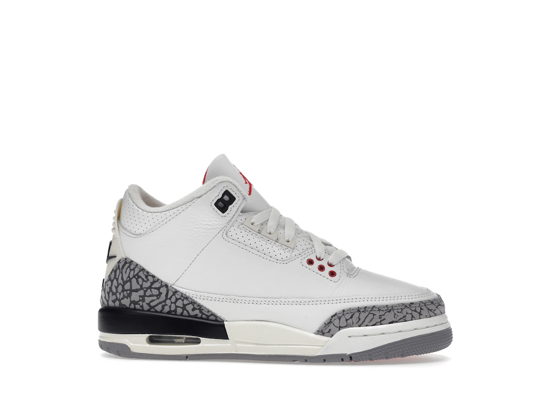 Vue 2 de Jordan 3 Retro White Cement Reimagined (GS)