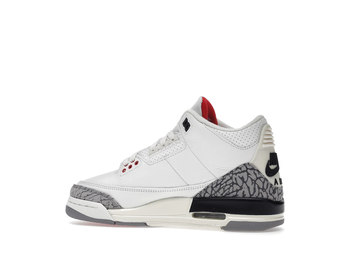 Vue 21 de Jordan 3 Retro White Cement Reimagined (GS)