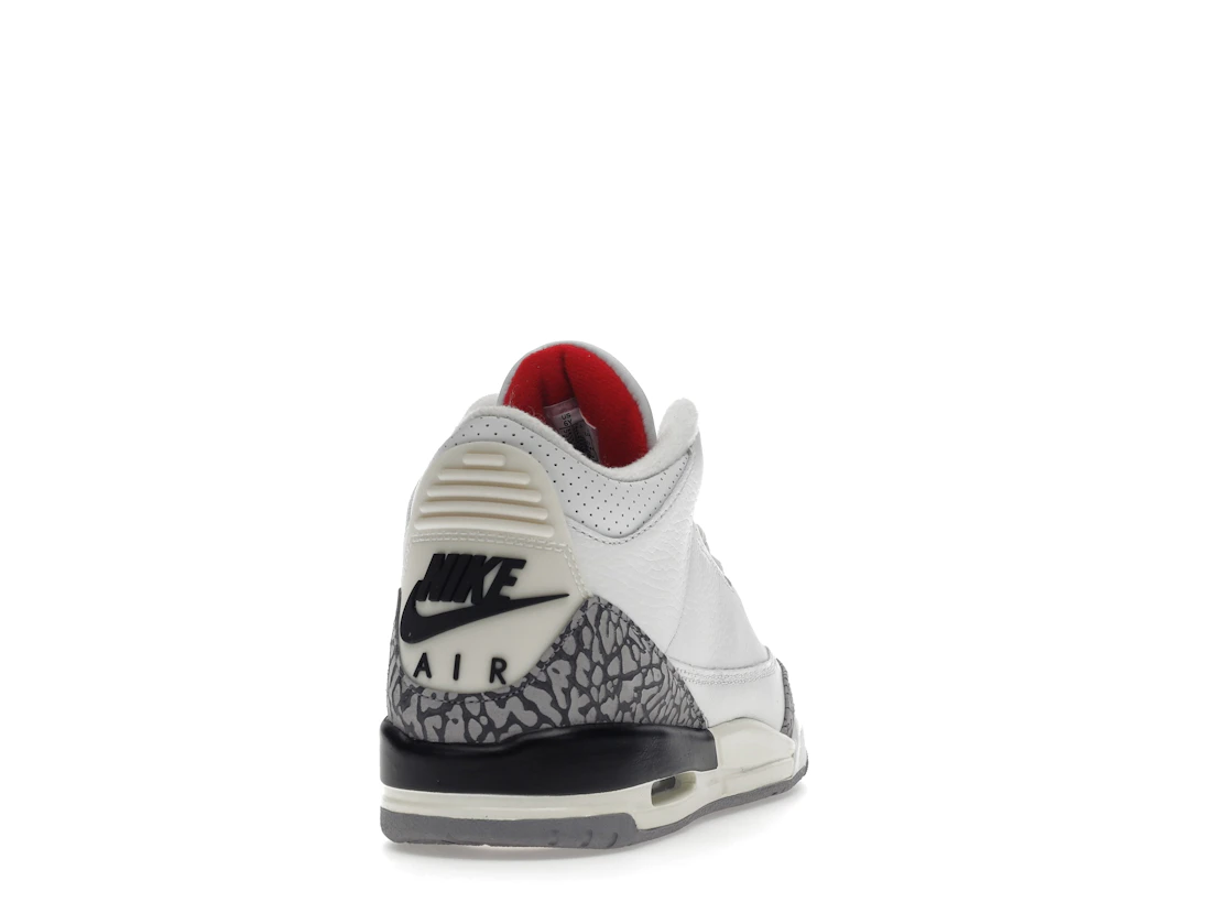Vue 30 de Jordan 3 Retro White Cement Reimagined (GS)
