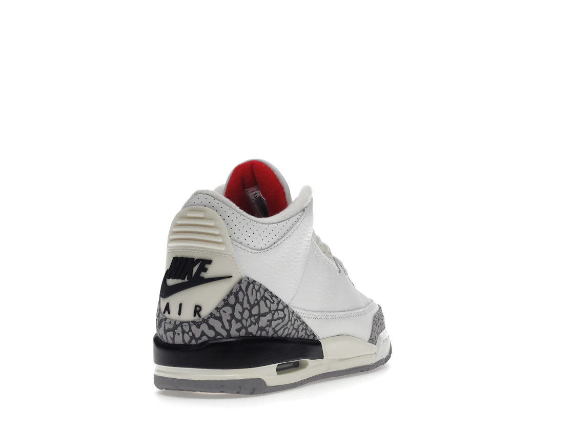 Vue 31 de Jordan 3 Retro White Cement Reimagined (GS)