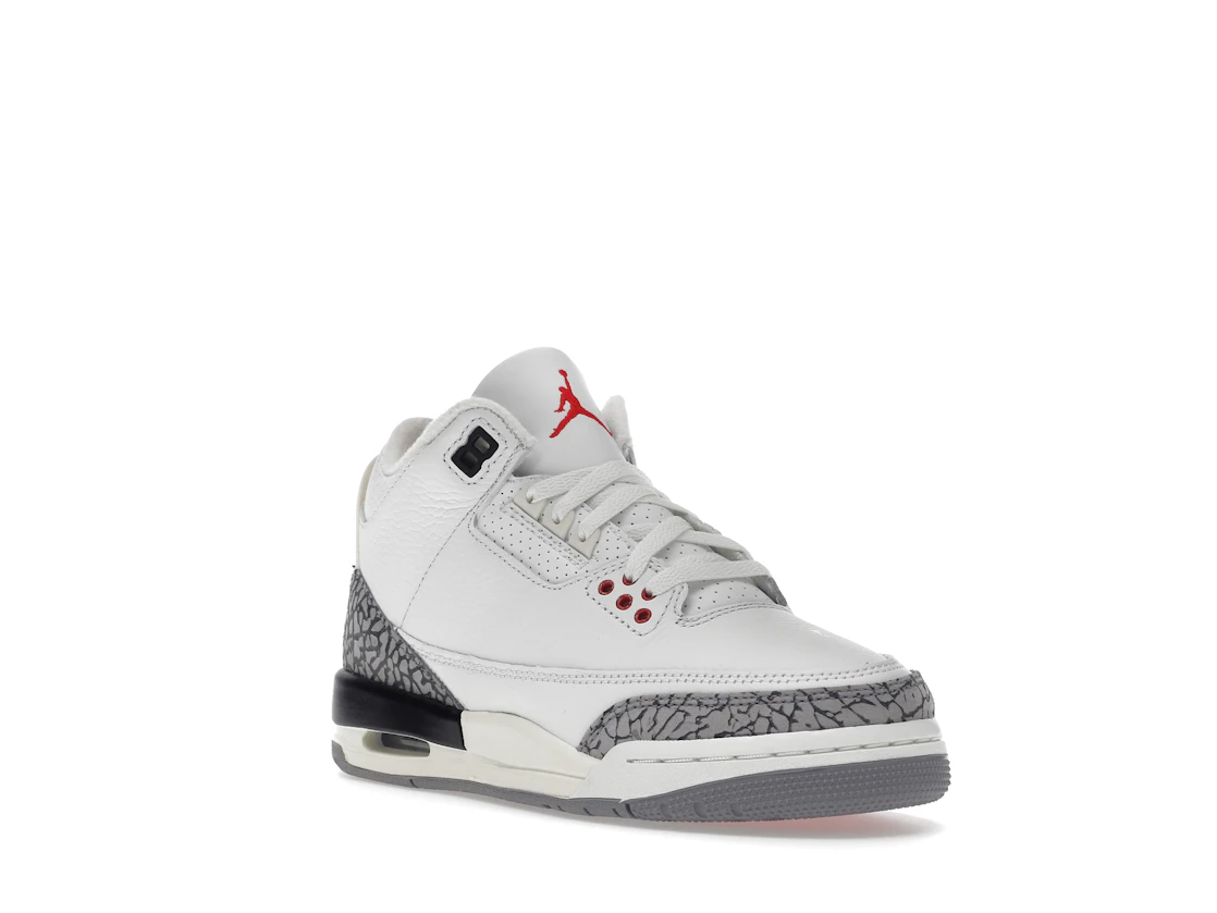 Vue 6 de Jordan 3 Retro White Cement Reimagined (GS)