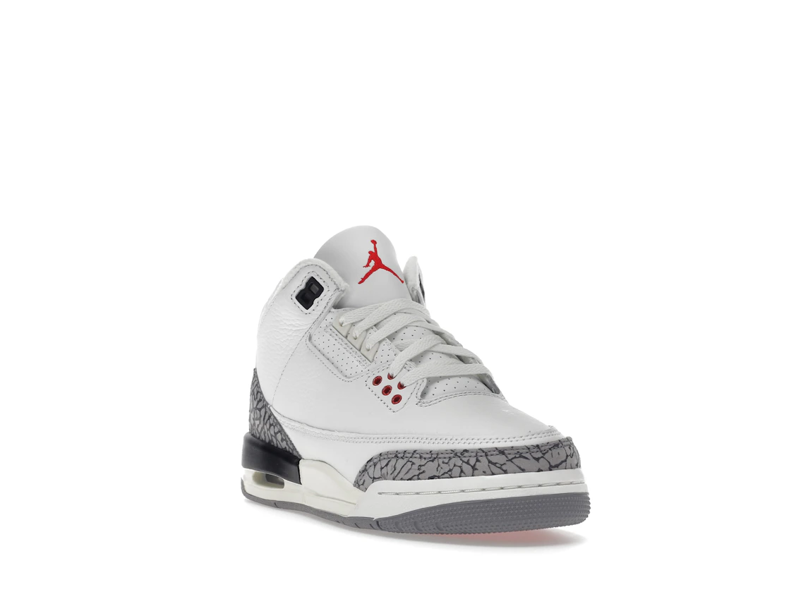 Vue 7 de Jordan 3 Retro White Cement Reimagined (GS)