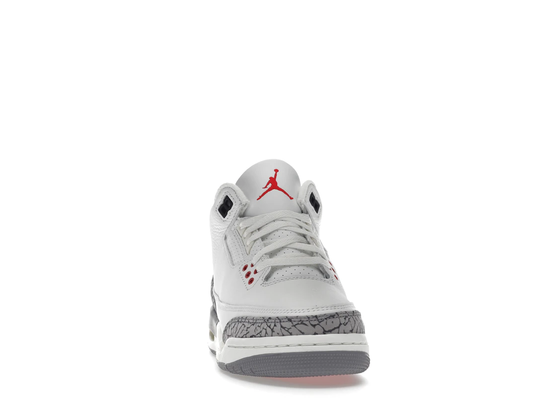 Vue 9 de Jordan 3 Retro White Cement Reimagined (GS)