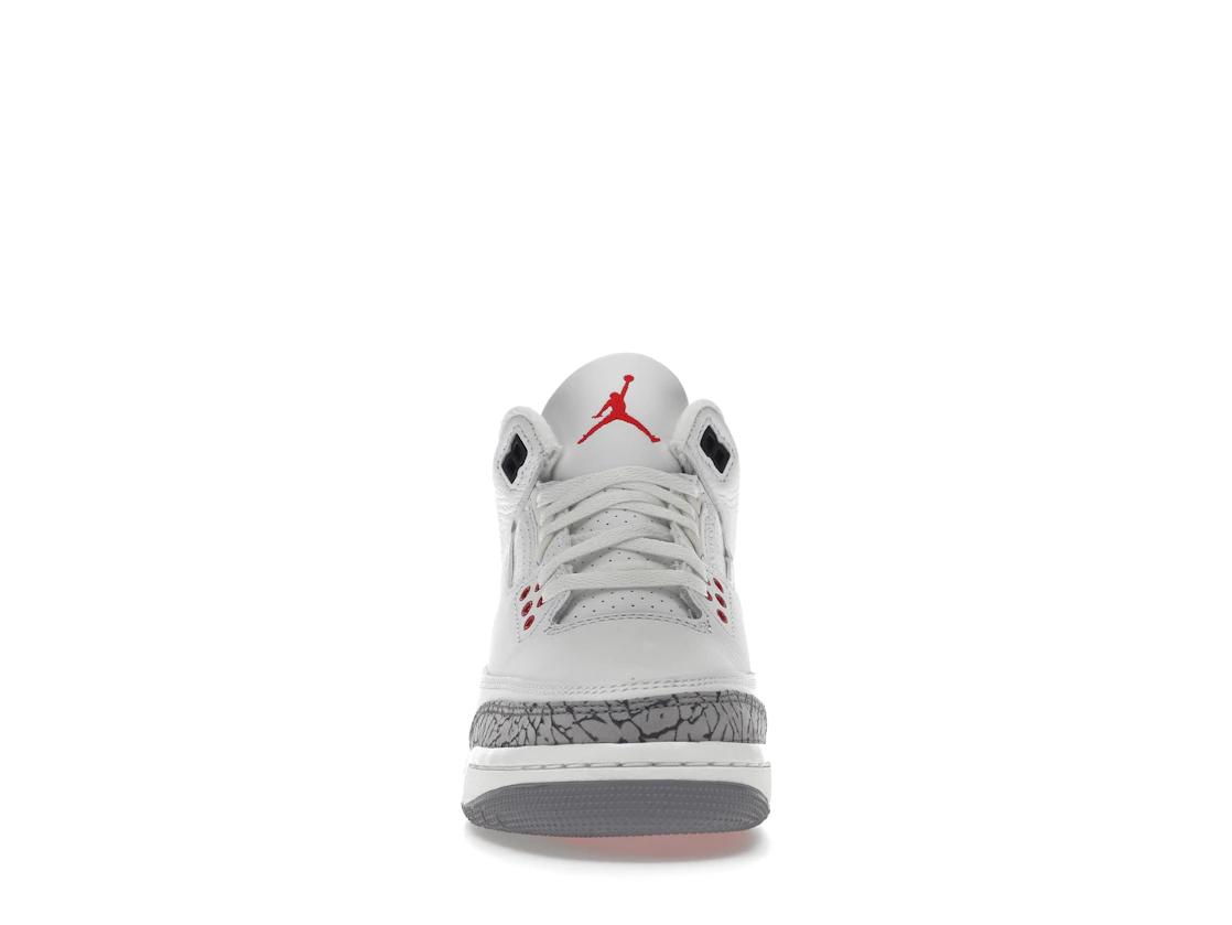Vue 10 de Jordan 3 Retro White Cement Reimagined (GS)