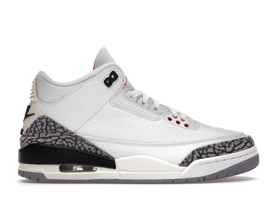 Vue 1 de Jordan 3 Retro White Cement Reimagined