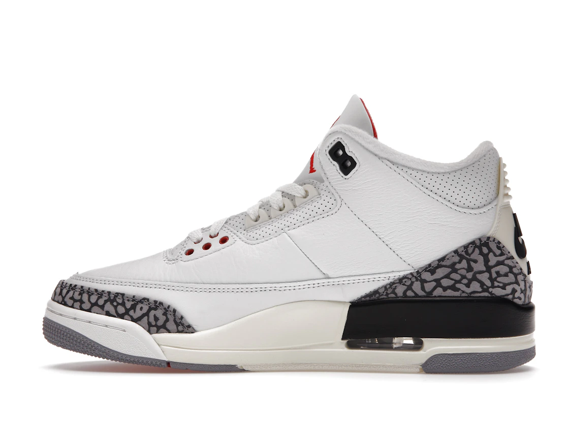 Vue 20 de Jordan 3 Retro White Cement Reimagined