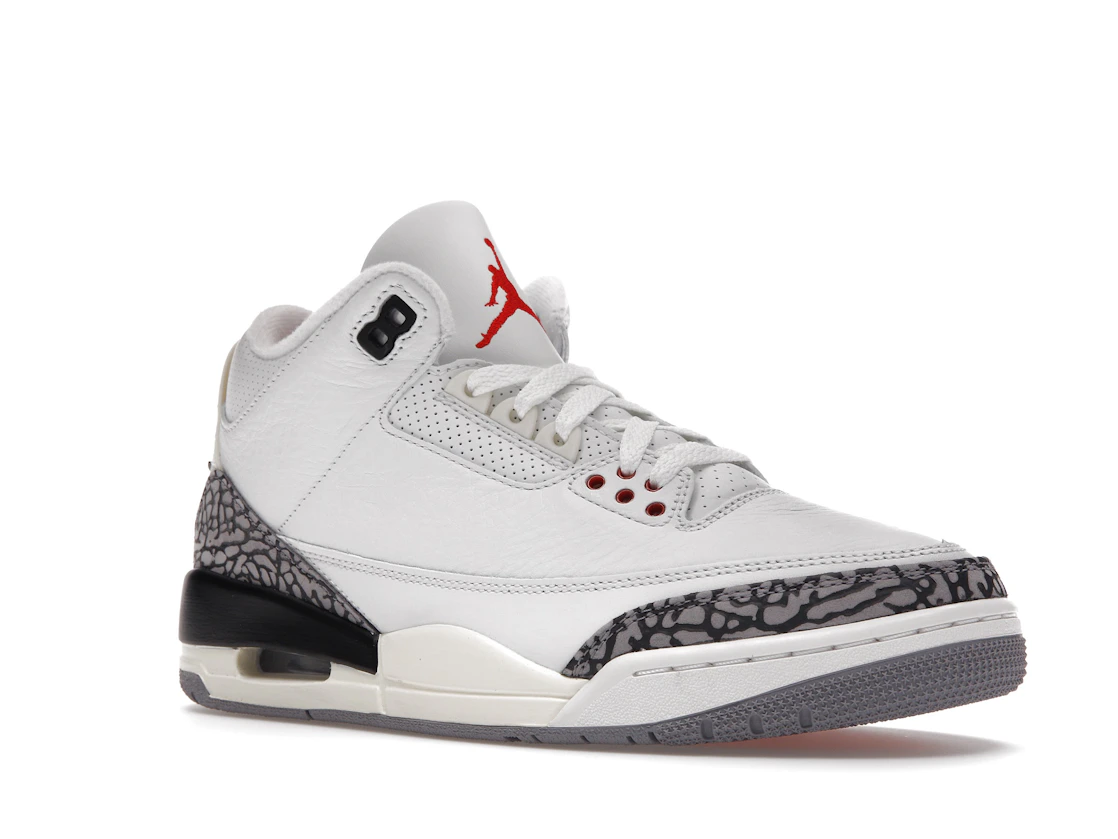 Vue 5 de Jordan 3 Retro White Cement Reimagined