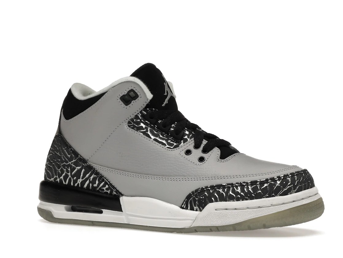 Vue 4 de Jordan 3 Retro Wolf Grey (GS)