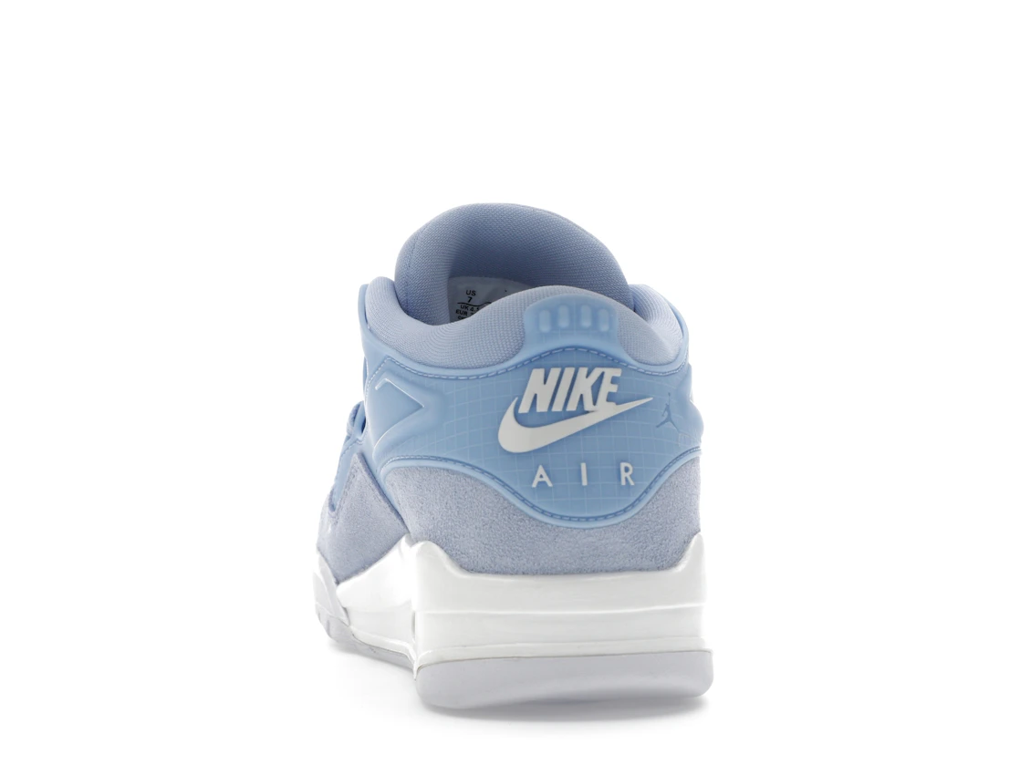 Vue 27 de Jordan 4 RM Aluminum White 