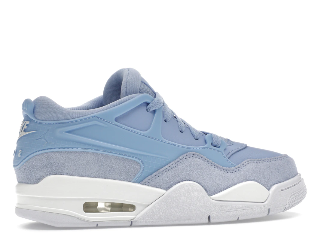 Vue 35 de Jordan 4 RM Aluminum White 