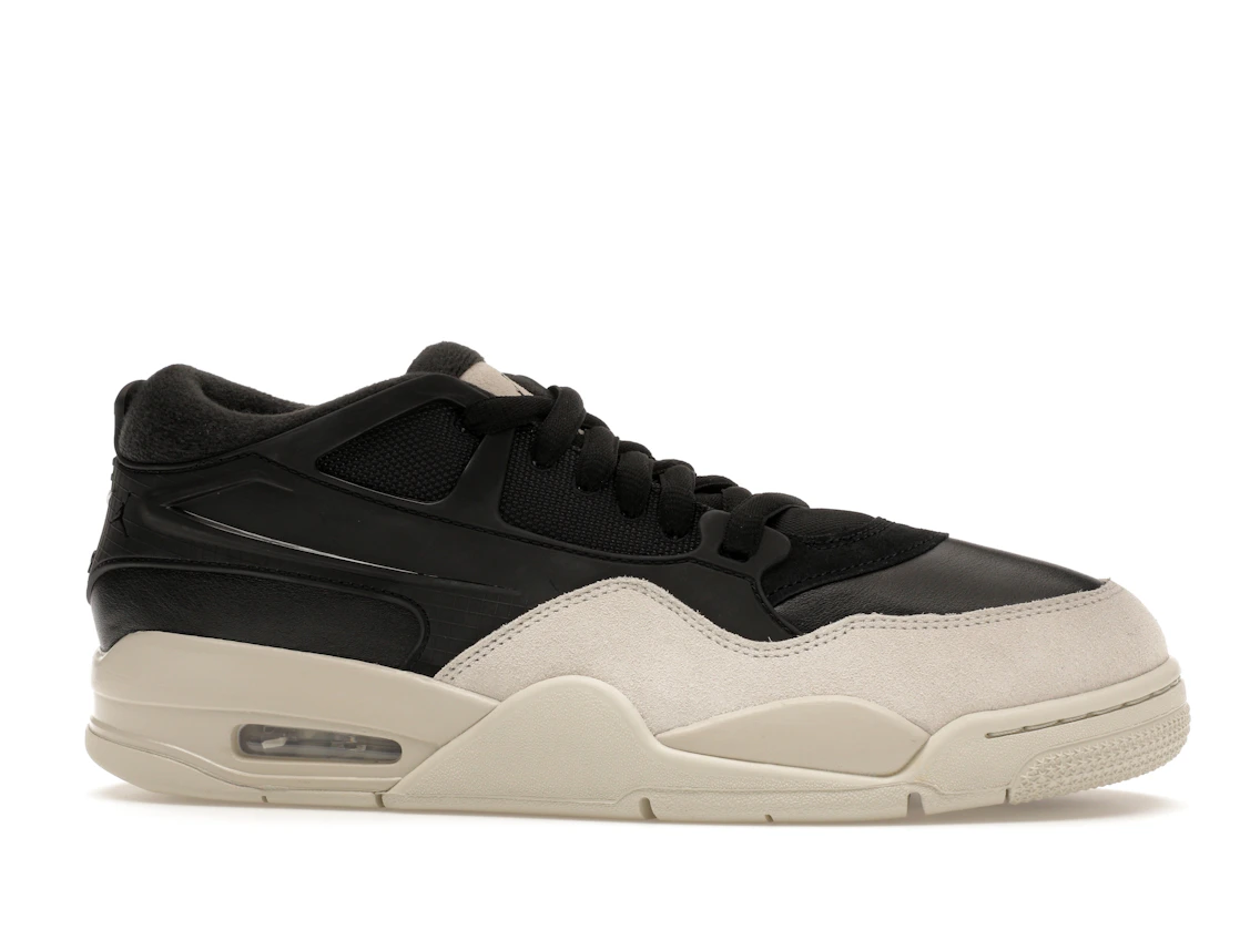 Vue 2 de Jordan 4 RM Black Light Bone